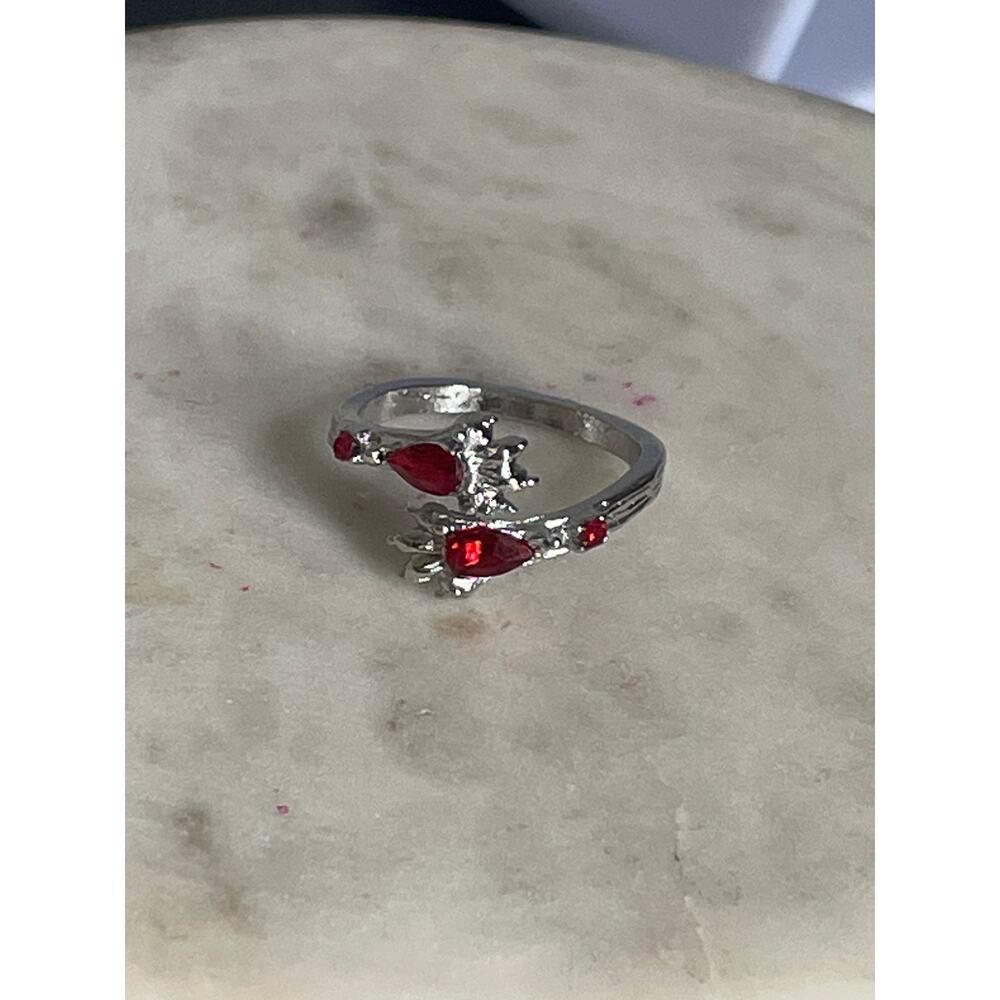 New fashion ring gold tone cz - 8